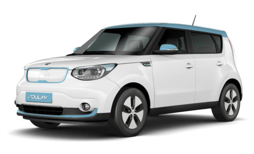 Kia Soul EV view