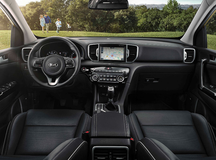 Kia Sportage - GPS navigace - 7 letá aktualizace zdarma