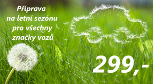 servis vozů všech značek Praha-Západ - jarní příprava vozu