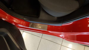 Kia Rio - ochrana prahu vzadu