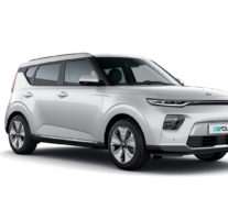 Kia Soul EV Stříbrná Sparkling