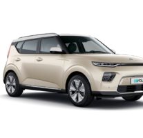 Kia Soul EV Zlatá Platinum + Bílá Clear